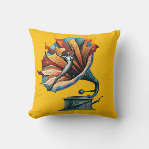 Gramophone dansen door de melodie kussen