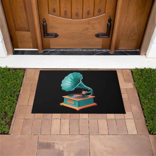 Gramophone Deurmat (Buiten)