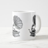 Gramophone Grote Koffiekop (Voorkant rechts)