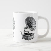 Gramophone Grote Koffiekop (Rechts)