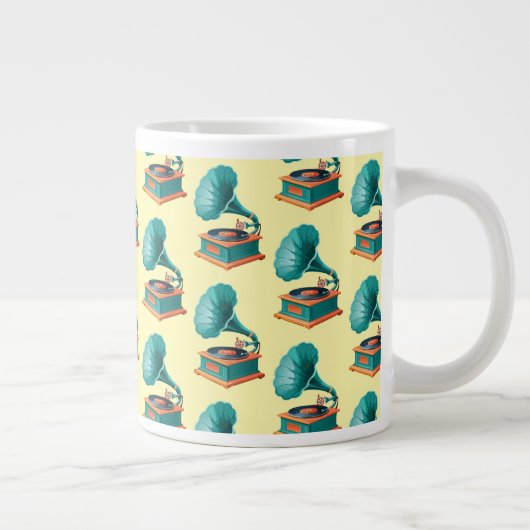 Gramophone Grote Koffiekop (Rechts)