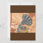 Gramophone Kaart (Voorkant)