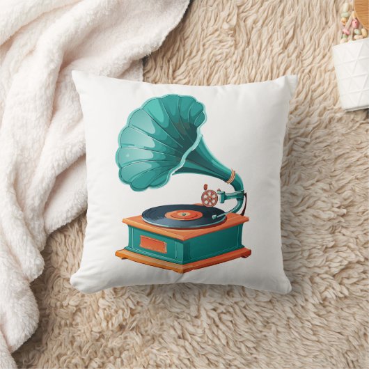 Gramophone Kussen (Deken)