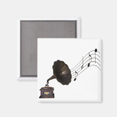 Gramophone Magneet (Voorkant / Achterkant)