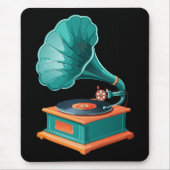Gramophone Muismat (Voorkant)