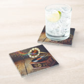 Gramophone Onderzetter (Schuin)