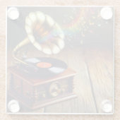 Gramophone Onderzetter (Achterkant)