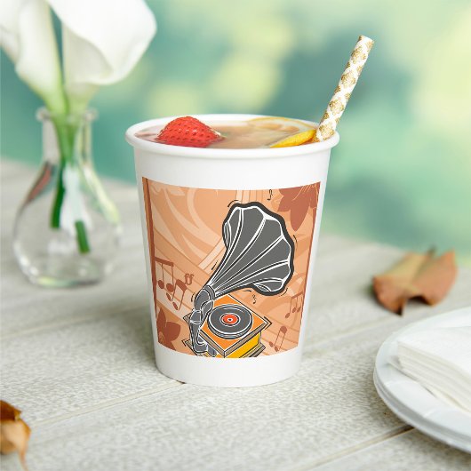 Gramophone Papieren Bekers