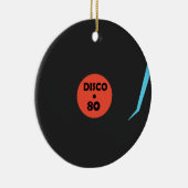 Gramophone Record Ornament - Retro Disco Party (Rechts)