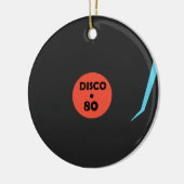 Gramophone Record Ornament - Retro Disco Party (Links)