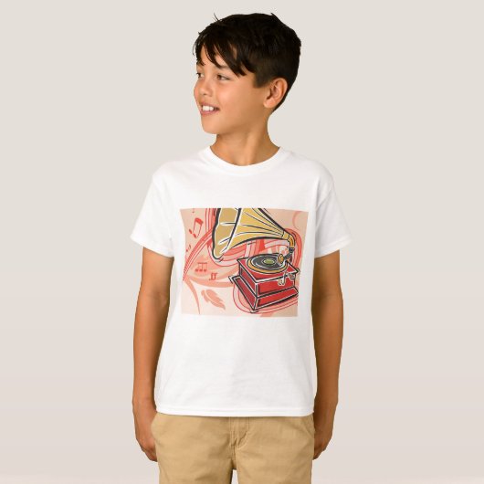  Gramophone T-shirt (Voorkant volledig)