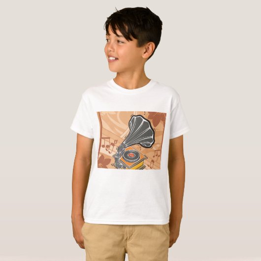 Gramophone T-shirt (Voorkant volledig)