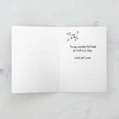 Gramophone vaders dagkaart kaart (Binnen)