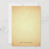  Gramophone verjaardagsfeestje Kaart (Achterkant)