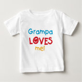 Grampa Loves Me T-shirts en geschenken (Voorkant)