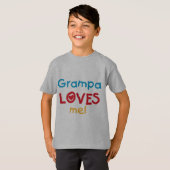 Grampa Loves Me T-shirts en geschenken (Voorkant volledig)
