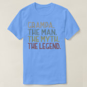 Grampa Man Myth Legend T Gift Fathers Day  T-shirt (Design voorkant)