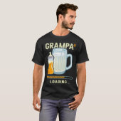 Grampa to be Future Grampa 3rd grandchild T-shirt (Voorkant volledig)