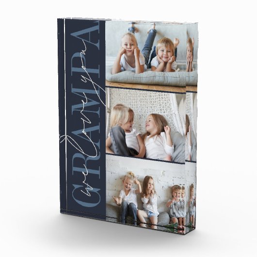 Grampa We houden van je 3 Fotoblokken (Rechts)