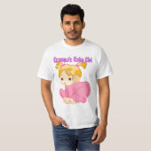 Grampa's Baby Girl T-Shirt (Voorkant volledig)