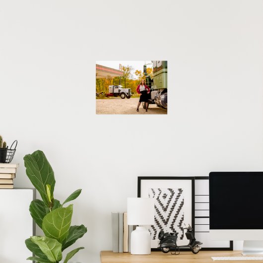 Grampa's Corner van Shoot First Photography Poster (Thuiskantoor)