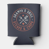 Grampa's Grill, speciaal jaar ingesteld Blikjeskoeler (Voorkant)