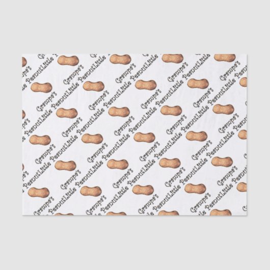 Grampa's kleine pinda tissuepapier (Voorkant)