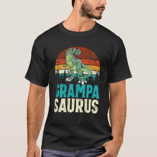 Grampasaurus T Rex Dinosaur Grampa Saurus Familie T-shirt