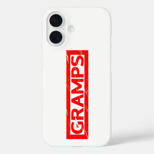 Grampen Stempel Case-Mate iPhone Case (Achterkant)