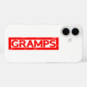 Grampen Stempel Case-Mate iPhone Case (Achterkant (horizontaal))