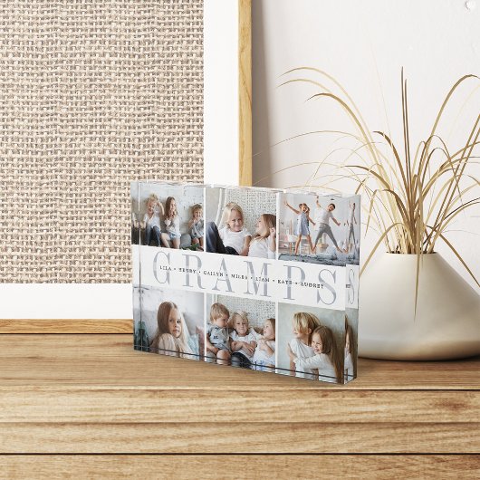 Grampengrootkinderen op maat fotoblokken