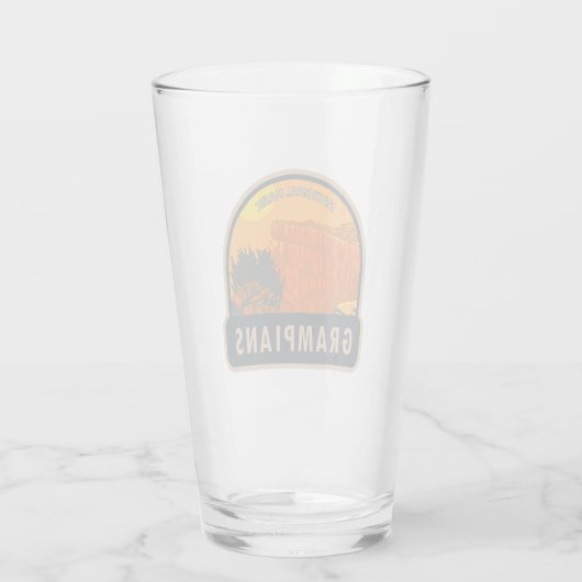 Grampians National Park Australia  Glas (Achterkant)