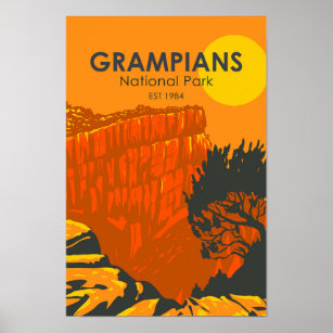 Grampians National Park Australia  Poster