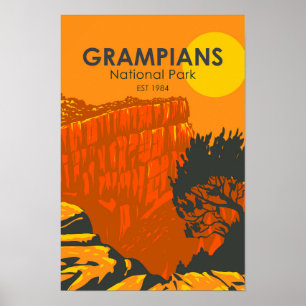 Grampians National Park Australia Poster