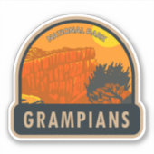 Grampians National Park Australia Sticker (Voorkant)
