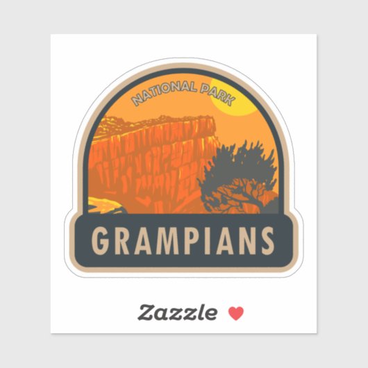 Grampians National Park Australia Sticker (Vel)