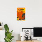 Grampians National Park Australië Vintage Poster (Thuiskantoor)
