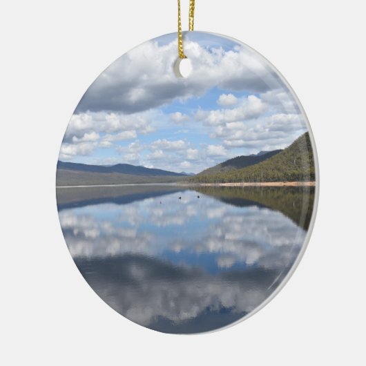 Grampians Reflected Keramisch Ornament (Links)