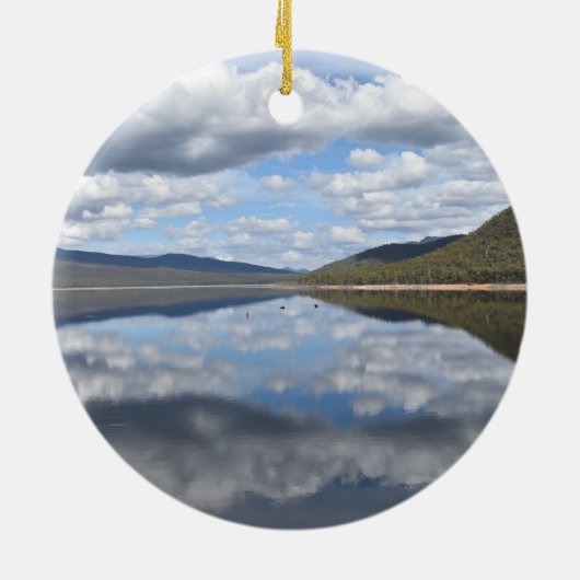 Grampians Reflected Keramisch Ornament (Achterkant)