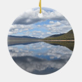 Grampians Weerspiegeld Keramisch Ornament (Achterkant)