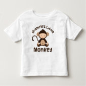 Grampies Little Monkey Kinder Shirts (Voorkant)