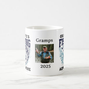 Grampie's Photo Vissen Adventure Personaliseren Koffiemok
