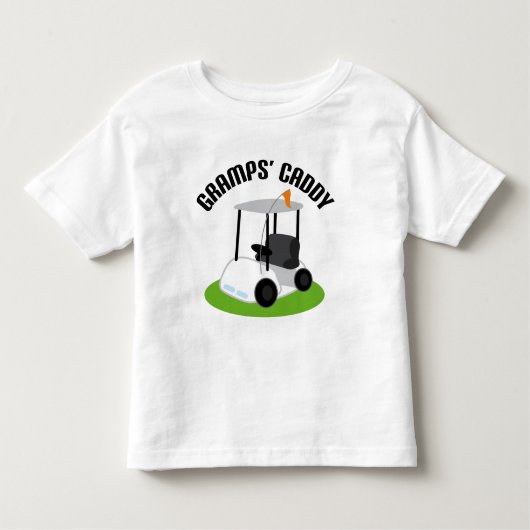 Gramps Caddy (Golf) Kinder Shirts (Voorkant)