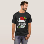 Gramps Claus Kerstmis Pajama familie komt overeen T-shirt (Voorkant volledig)