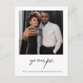 Gramps... ga je me naar de Aisle Vader leiden? Briefkaart (Voorkant)