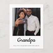 Gramps... ga je me naar de Aisle Vader leiden? Briefkaart (Voorkant)