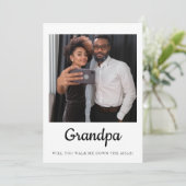 Gramps... ga je me naar de Aisle Vader leiden? Kaart (Staand voorkant)