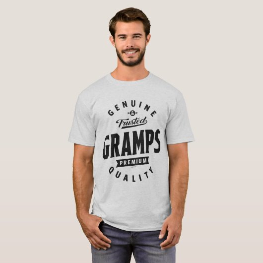 Gramps Genuine Gifts T-shirt (Voorkant volledig)