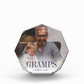 Gramps Grandpa Jaar ingesteld Fotoblokken (Voorkant)