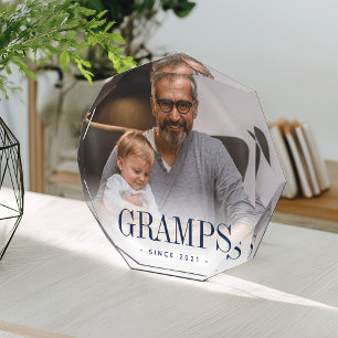 Gramps Grandpa Jaar ingesteld Fotoblokken